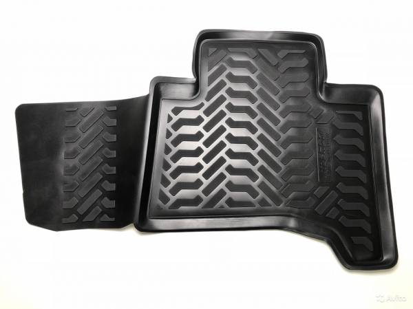 Коврики в салон Toyota Land Cruiser PRADO 120 (Тойота Ленд Крузер Прадо 120)3D с бортиком